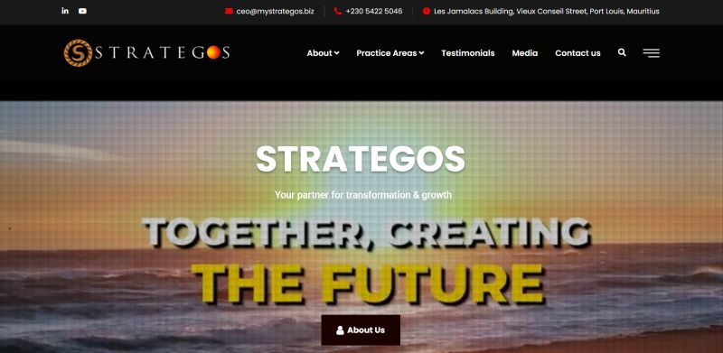 My Strategos website