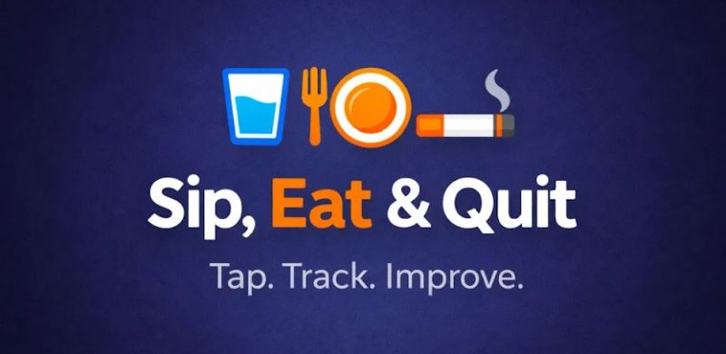Sip, Eat & Quit app